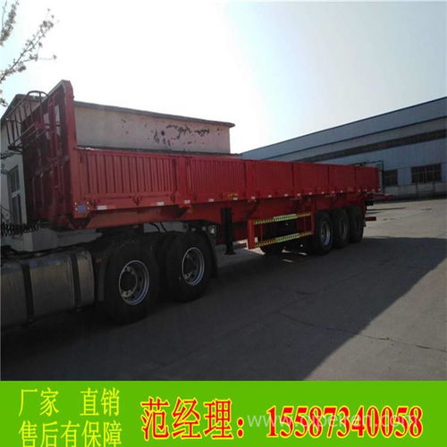 【 13米平板半掛車價格配置. 生產(chǎn)廠家,平板掛車價格,圖片,配件廠家】